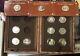 1977 Franklin Mint Sterling Silver Good Luck Collection Medal Set Of 12 Org. Box