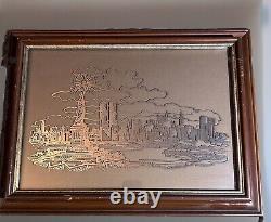 1977 Franklin Mint Sterling Silver New York Skyline Silhouette William Ressler