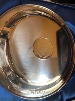 1977 Franklin Mint UCLA Bruins Royce Hall sterling silver plate Ltd #571 vintage