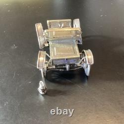 1977 Franklin mint 1904 Oldsmobile Model Car 2.3oz Sterling Silver