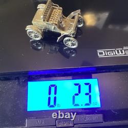 1977 Franklin mint 1904 Oldsmobile Model Car 2.3oz Sterling Silver
