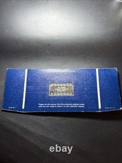 1977 ISSA JAFFER KARACHI PAKISTAN Pink Topaz 925 Silver Bar by Franklin Mint OGP