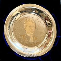 1977 Jimmy Carter. 925 Silver 4.9 oz, (under melt value) See Full Description
