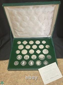 1978 25-piece Set Of Official Gaming Coins Of World's Greatest Casinos