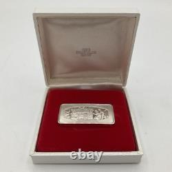 1978 Franklin Mint Waiting For Santa 500 Grains Sterling Silver Ingnot Bar