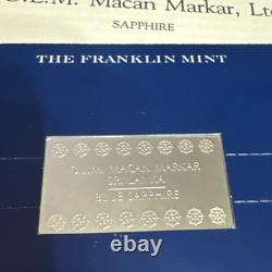 1978 OLM Macan Markar Ltd Colombo Sri-Lanka Franklin Mint Sterling Silver Bar 1978 OLM Macan Markar Ltd Colombo Sri-Lanka Franklin Mint Sterling Silver Bar