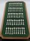 1978 Vintage Franklin Mint 50 State Flower Sterling Silver Mini Spoons Set