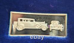 1980 Franklin Mint Official Classic Car Collection in Solid Sterling Silver