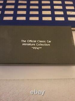 1980 Franklin Mint Official Classic Car Collection in Solid Sterling Silver. 925