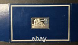 1980? USA, Lake Placid Olympics, Sterling Silver Stamp