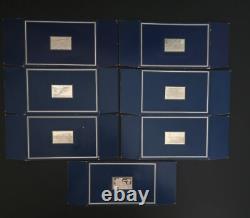 1980? USA Lake Placid Olympics Sterling Silver Stamps