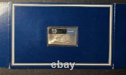 1980? USA Lake Placid Olympics Sterling Silver Stamps