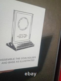 1981 Franklin Mint Holiday 4 Different Medal Set Sterling Silver Proof Certs