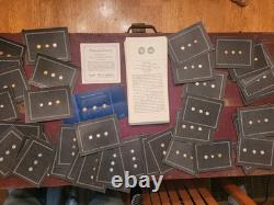 1981 Franklin Mint Miniature Coins -Coins of the U. S. COMPLETE 146 coins