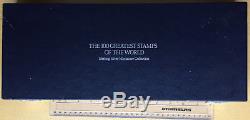 1982 Sterling Silver 100 greatest stamps of the world boxed set Franklin Mint