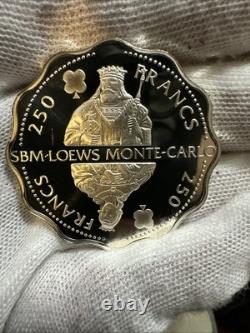 1988 Franklin Mint Silver Gaming Coins of the World's Great Casinos Red Set 17oz