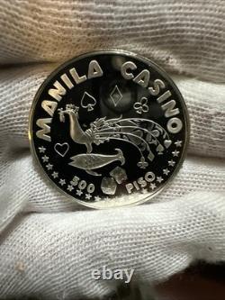 1988 Franklin Mint Silver Gaming Coins of the World's Great Casinos Red Set 17oz