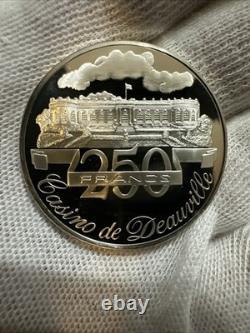 1988 Franklin Mint Silver Gaming Coins of the World's Great Casinos Red Set 17oz
