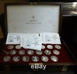 1988 Sterling Silver Franklin Mint Coins Of The Great Explorers (T1169)