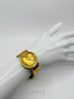1988's THE FRANKLIN MINT AMERICAN EAGLE DIAL 925 STERLING SILVER SWISS WATCH