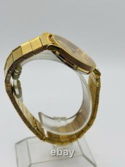 1988's THE FRANKLIN MINT AMERICAN EAGLE DIAL 925 STERLING SILVER SWISS WATCH