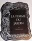 1989 Art Deco Repousse Sterling Silver Picture Frame La Femme Du Jardin By Jegou