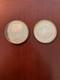 2 Franklin Mint America In Space Sterling Silver Medals Tiros I And Friendship 7