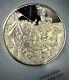 2 Ozt 100 Greatest Masterpieces The Raft Of The Medusa. 925 Pure Silver Metal