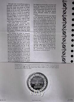2 ozt 100 Greatest Masterpieces The Raft of the Medusa. 925 Pure SILVER Metal