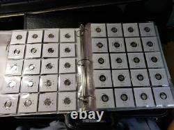 200 Mini-Coin Collection-History of United States Franklin Mint Sterling Silver