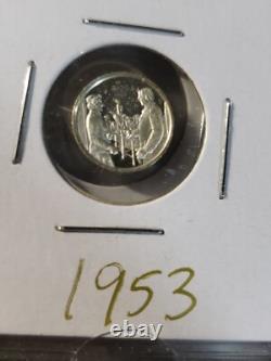 200 Mini-Coin Collection-History of United States Franklin Mint Sterling Silver