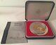 2000 Franklin Mint Annual Calendar Art Medal Sterling Silver. 925 And Gold