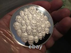 2000 Grains Sterling Silver Proof Bicentennial Medal Franklin Mint 4.57oz, WOW