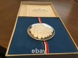 2000 Grains Sterling Silver Proof Bicentennial Medal Franklin Mint 4.57oz, WOW
