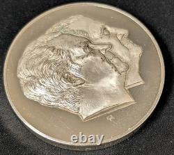 200g 1973 Inauguration Medal Nixon / Agnew. 925 Sterling Silver Franklin Mint