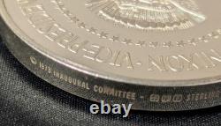 200g 1973 Inauguration Medal Nixon / Agnew. 925 Sterling Silver Franklin Mint