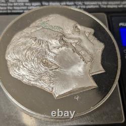 200g 1973 Inauguration Medal Nixon / Agnew. 925 Sterling Silver Franklin Mint