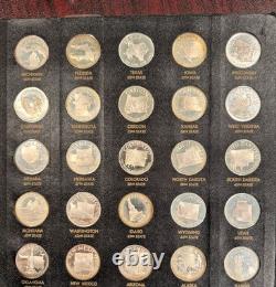 22.5 oz Pure Silver Weight. Franklin Mint 50-Coin Set. NEAR SPOT 9/9/2026