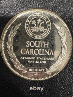 22.5 oz Pure Silver Weight. Franklin Mint 50-Coin Set. NEAR SPOT 9/9/2026