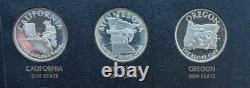 22.5 oz Pure Silver Weight. Franklin Mint 50-Coin Set. NEAR SPOT 9/9/2026