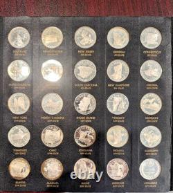 22.5 oz Pure Silver Weight. Franklin Mint 50-Coin Set. NEAR SPOT 9/9/2026