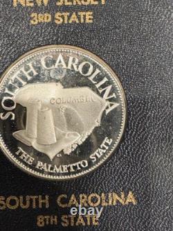 22.5 oz Pure Silver Weight. Franklin Mint 50-Coin Set. NEAR SPOT 9/9/2026