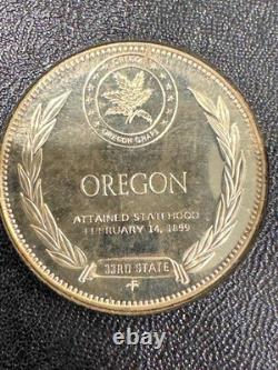22.5 oz Pure Silver Weight. Franklin Mint 50-Coin Set. NEAR SPOT 9/9/2026