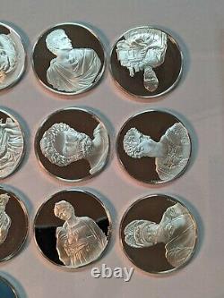 24.62 ozt STERLING SILVER 22+ 999 FINE Michelangelo Bullion COINS Art Bars