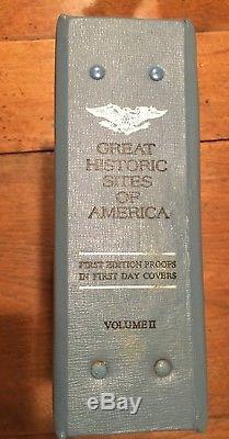 24 Sterling Silver coins Franklin Mint Great Historic Sites of America Vol. 2