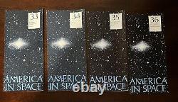 26.64 Troy Oz ASW Franklin Mint 36 Piece Sterling Silver America In Space