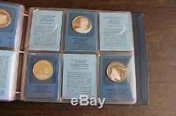 (28.8 ozt) FRANKLIN MINT SPECIAL COMMEMORATIVE ISSUE 1972 STERLING SILVER PROOFS