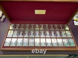 36 Presidential Ingots Collection First Edition 5000 Grain Sterling Silver