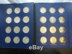 36 Sterling Silver Medal Coins Presidents Collection Franklin Mint 37.5 Troy Oz