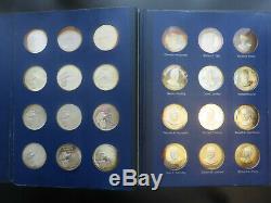 36 Sterling Silver Medal Coins Presidents Collection Franklin Mint 37.5 Troy Oz